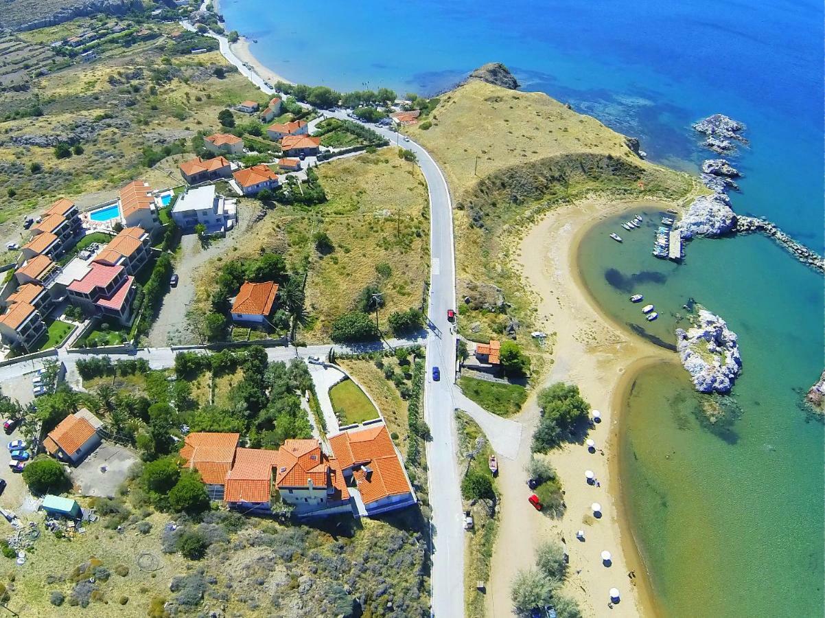 Porto Plaza Hotel Agios Ioannis Kaspaka Bagian luar foto