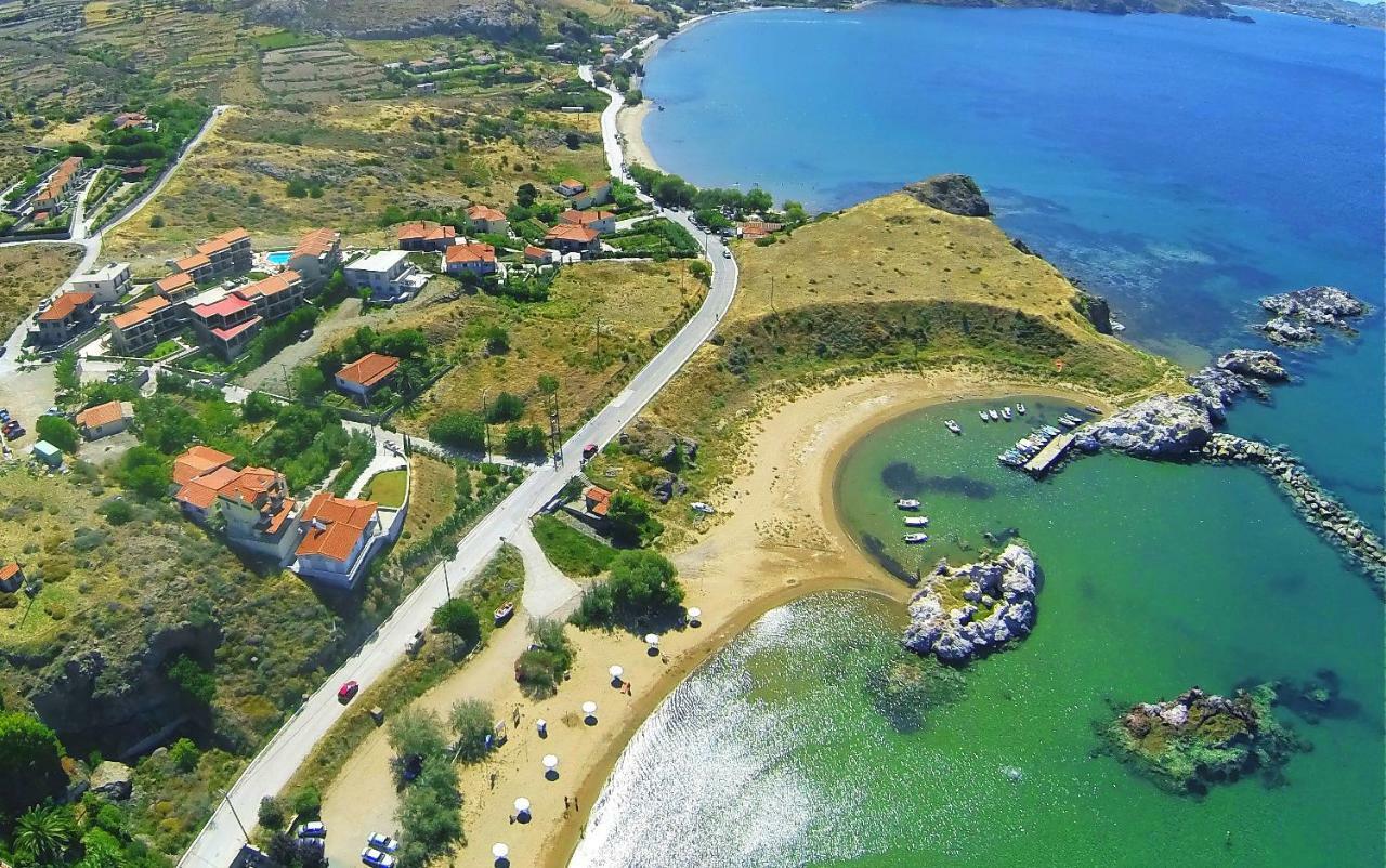 Porto Plaza Hotel Agios Ioannis Kaspaka Bagian luar foto